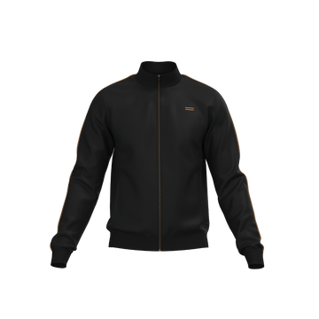 Tracksuit Jacket || Sports label Black