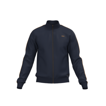 Tracksuit Jacket || Sports label Navy