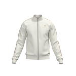 Tracksuit Jacket || Sports label White