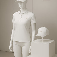 T-shirt polo rose gold